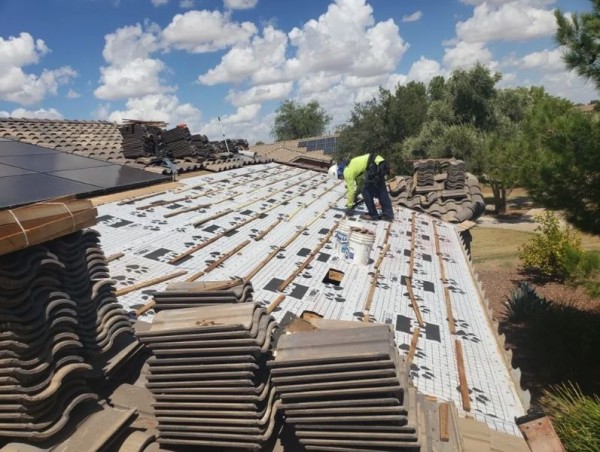 Tile Roof Installation in Gilbert, AZ (1)